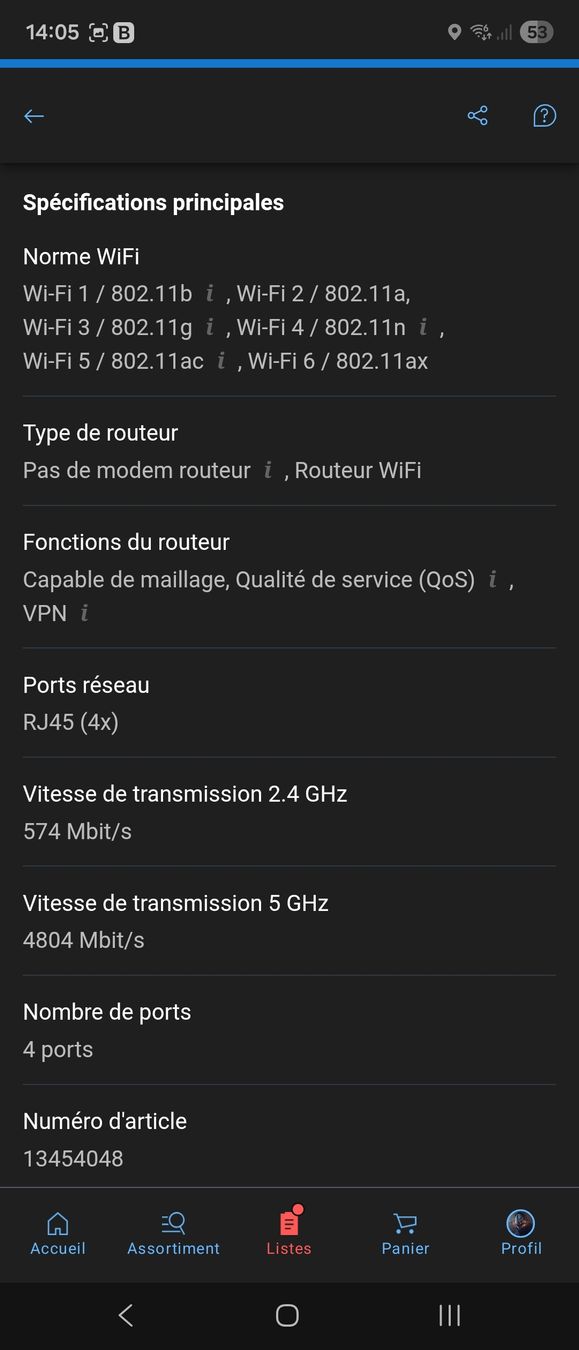 Asus Modems & Router: Asus routeur RT-AX82U- WI-FI 6 – Gebraucht aus Vouvry von ENEtikGaming 4