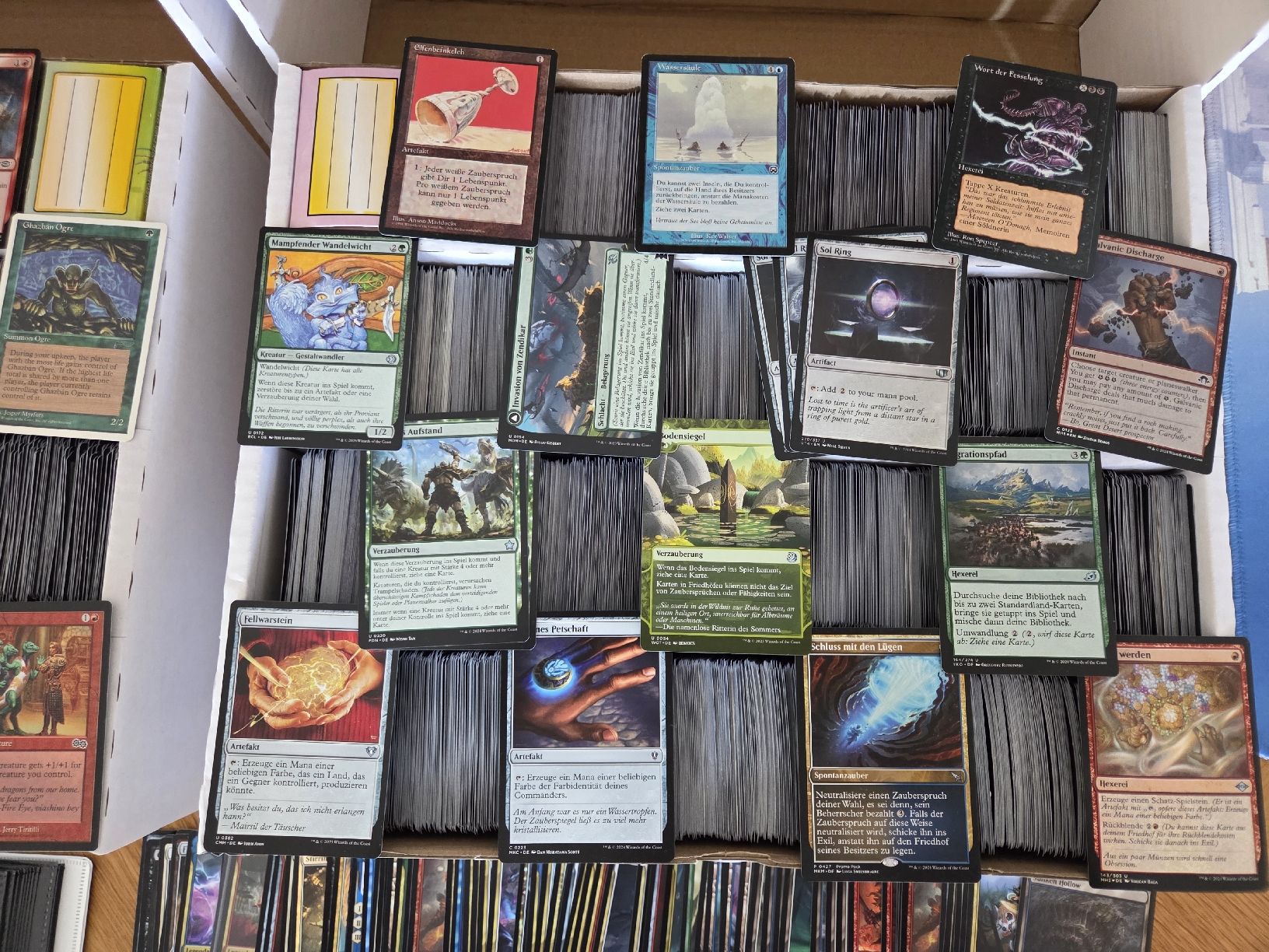 Magic The Gathering Carte collezionabili: Magic the gathering collection - mtg Sammlung 15kg + binder  – Nuovo (secondo la descrizione) da Basel venduto da _Mace_ 2