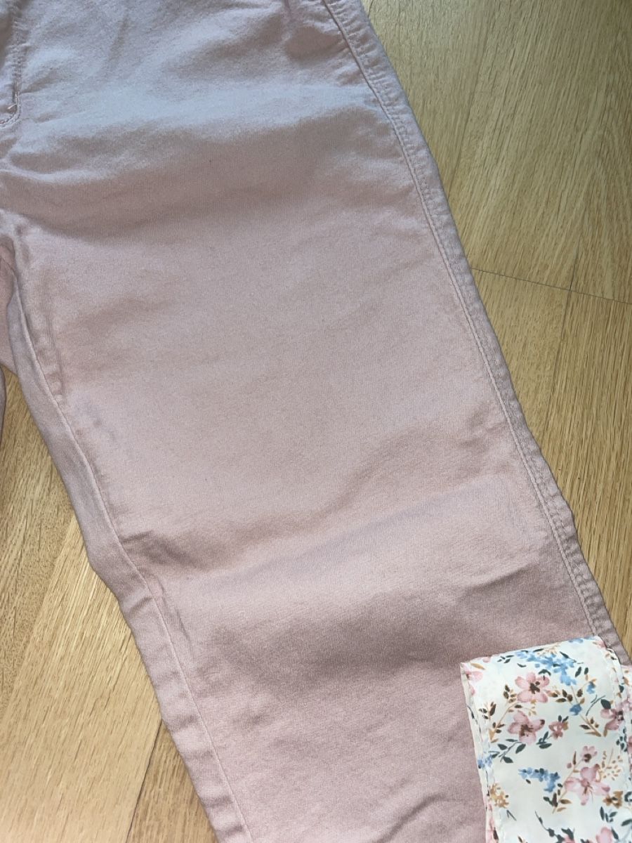 Pantaloni: Rosa Frühlings-Hose mit Gürtel, Gr. M – Usato da Rüfenacht BE venduto da Edinas_shop 3