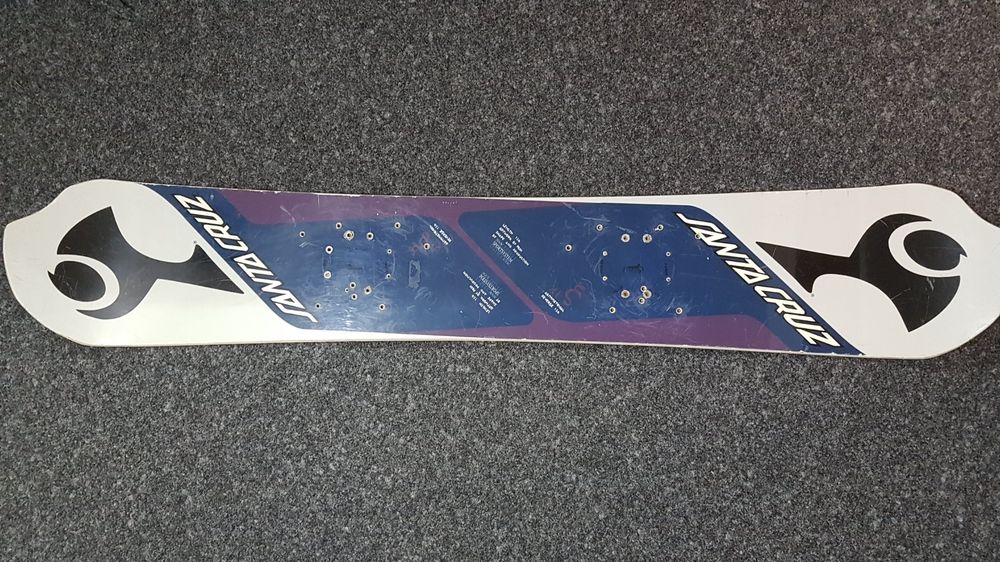 Vintage Snowboard Santa Cruz TAU ASR Asym. Reverse 1991 92