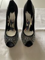 Scarpe da sera PAZZION nere, numero 37, con strass! ✨