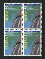 1992, Sonderpostmarke IV, Viererblöcke **