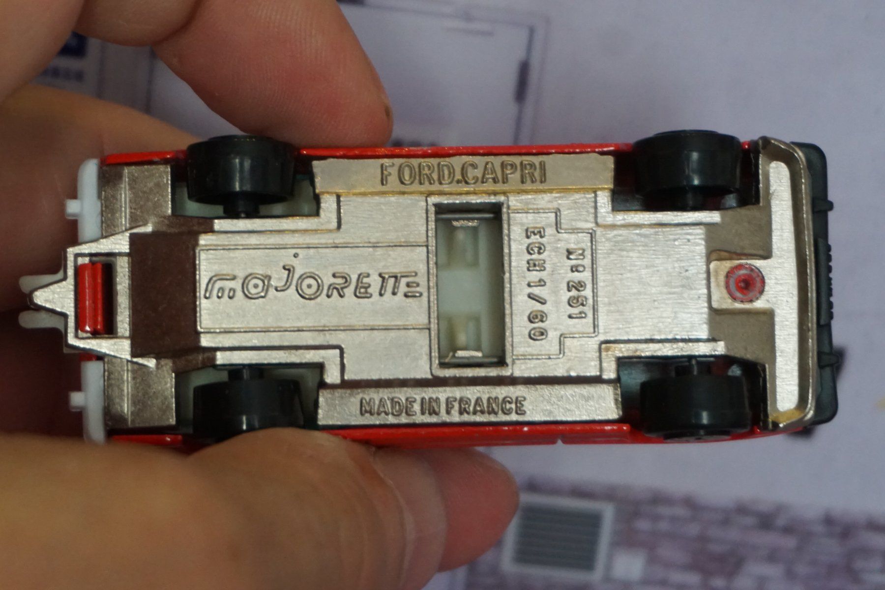 Majorette Modellautos: Majorette Ford Capri KULT RAR !!!!!!!!!!!!!!!!!!! – Gebraucht aus Reiden von Doppeldecker69 5