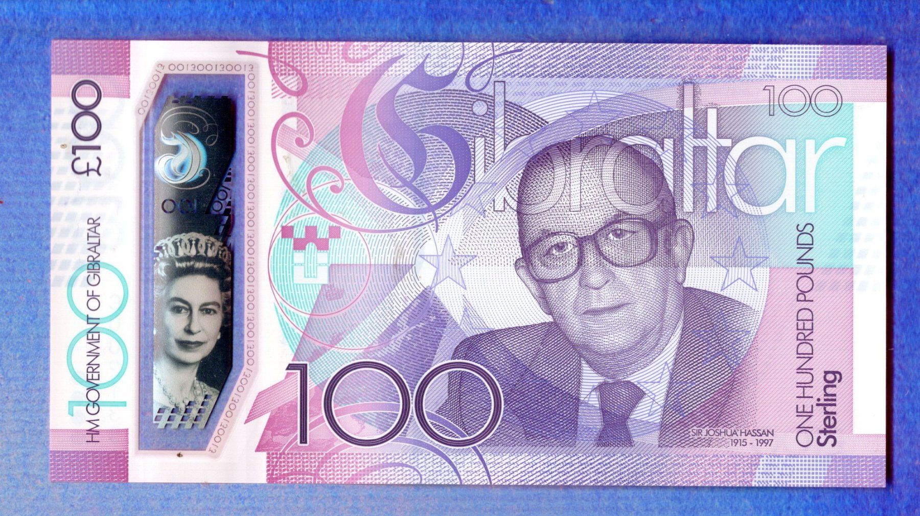 Billets de banque: Gibraltar note 100 pounds UNC TOP – Neuf (Voir description) à Leibstadt par baroc333 1