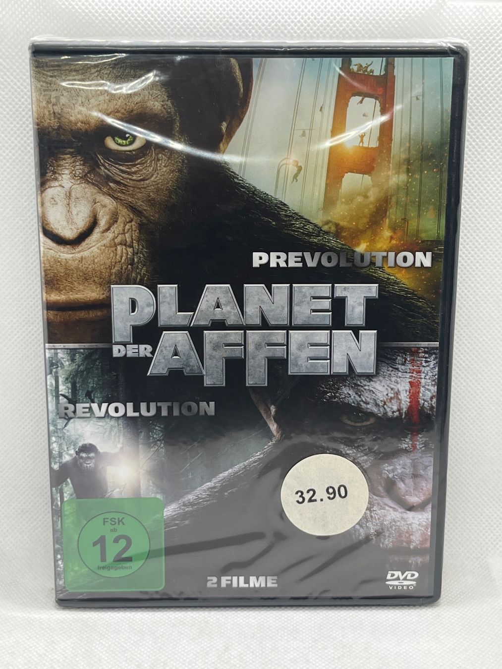Tutti i DVDs: Planet der Affen Collection - Revolution, Prevolution OVP – Nuovo e nell'imballaggio originale da Hinterkappelen venduto da Kim1992