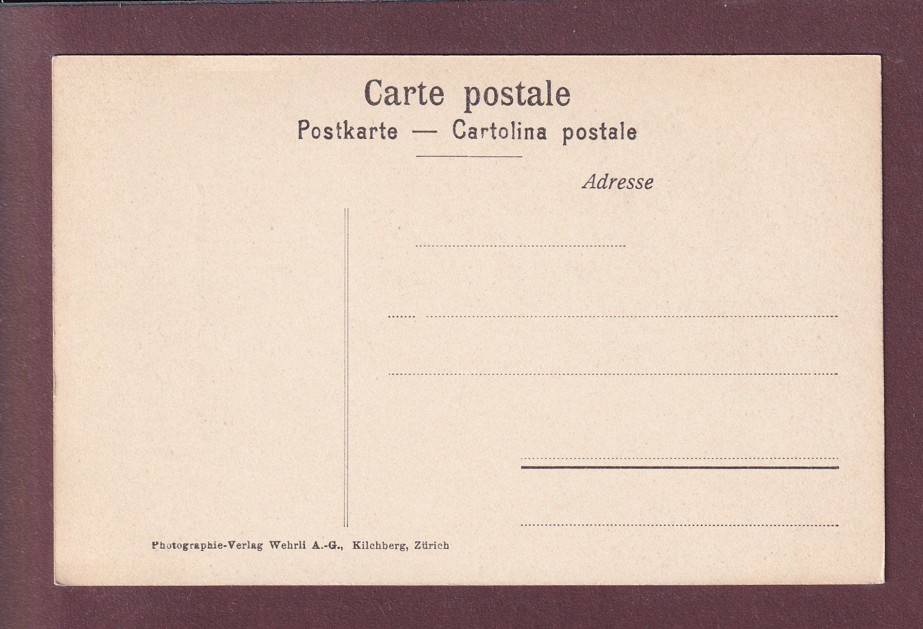 Cartes postales: LAUBERHORN - Gipfel – D'occasion à Pully par nicecards 1