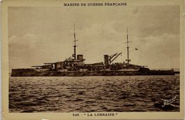 Kriegsschiff, La Lorraine, Schiff, Frankreich