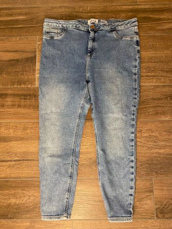 New Look Jeans Hallie Disco blau Gr. 46