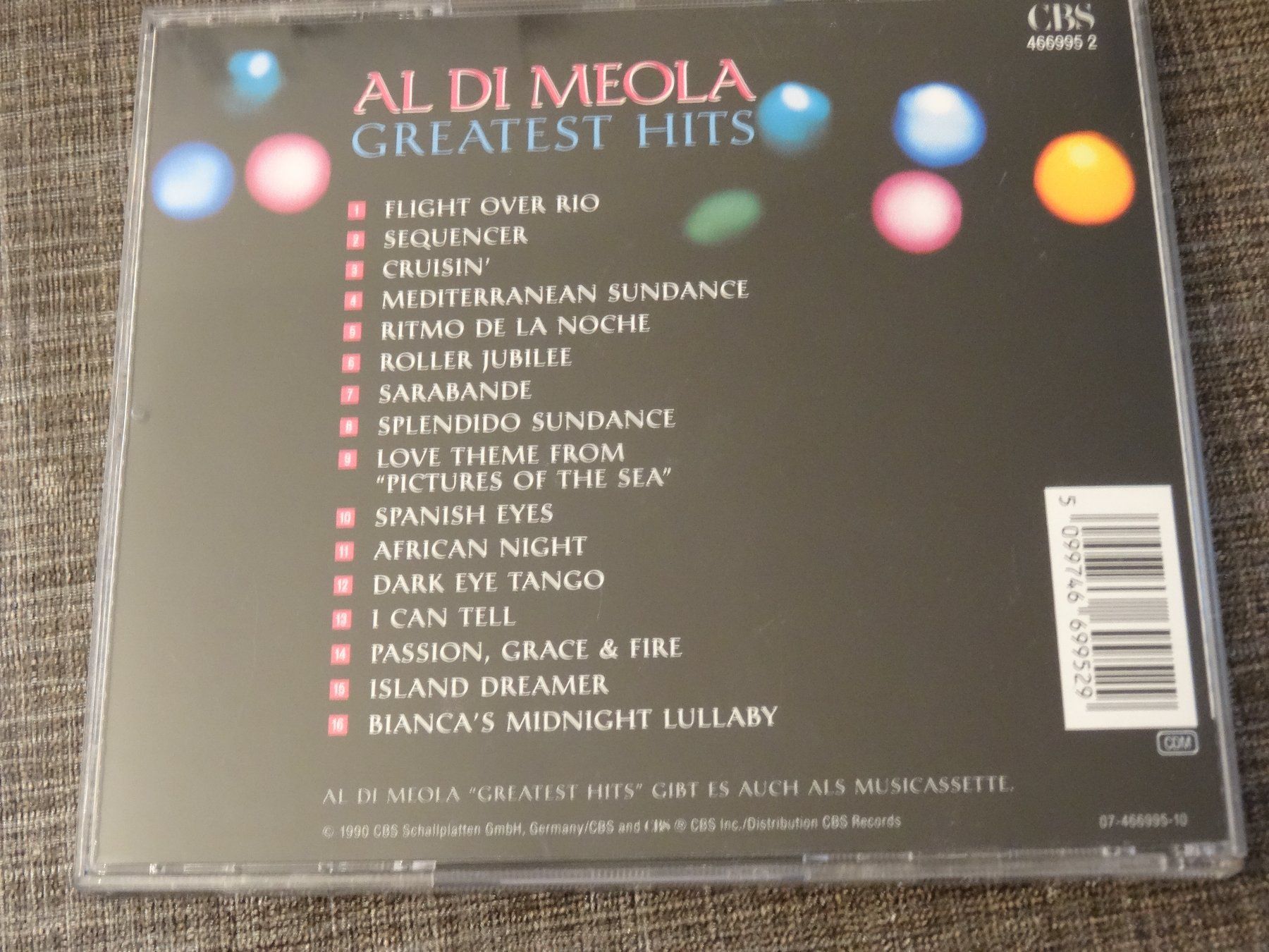 CD: Al Di Meola - Greatest Hits CD – Usato da Olten venduto da Disc-Ausverkauf 1