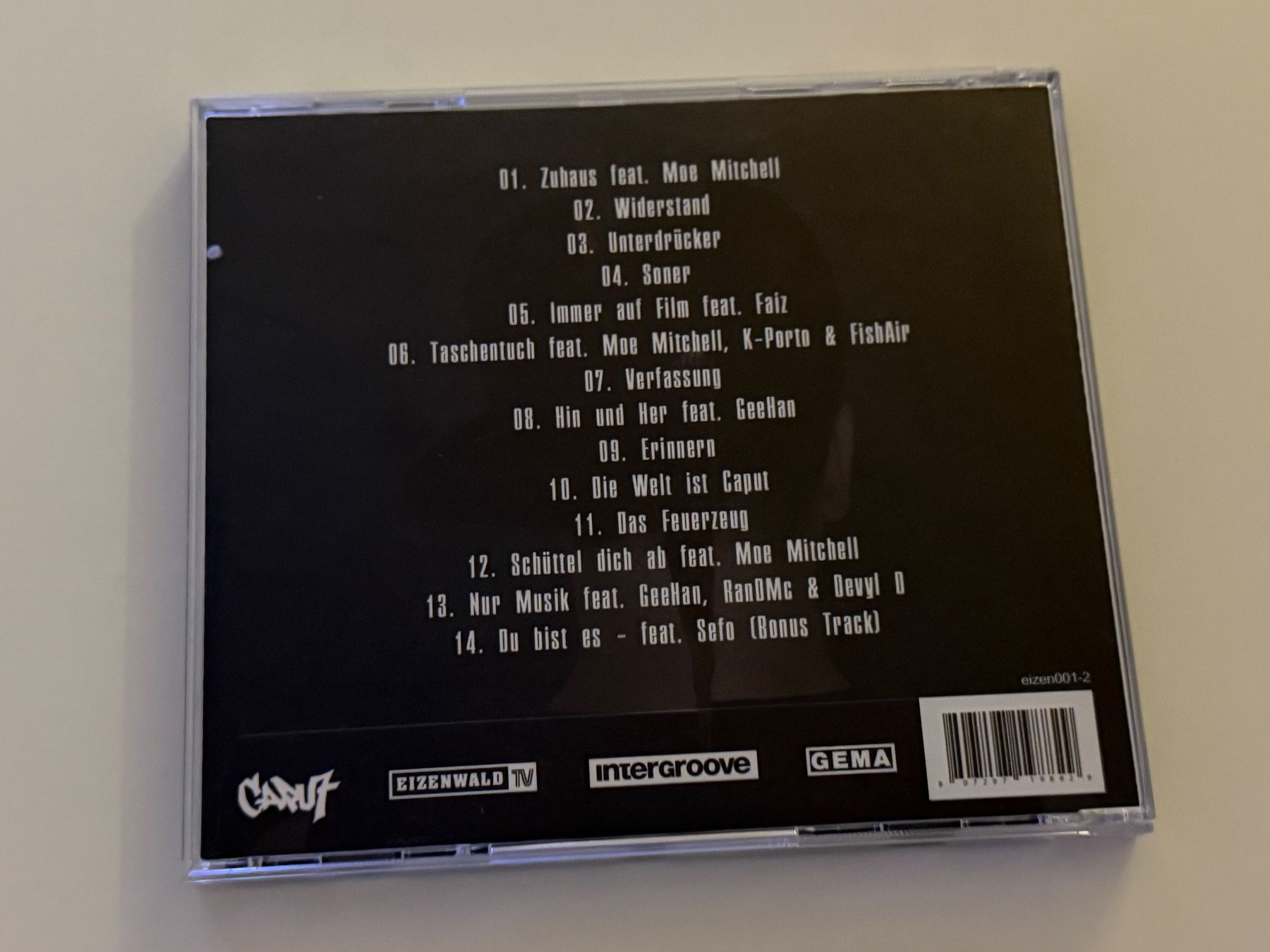 CD: Caput - Uncaputbar - (CD Album) CAPU7 – Nuovo (secondo la descrizione) da Altstätten SG venduto da sheamus 1