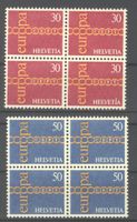 1971, Europa, Viererblöcke **