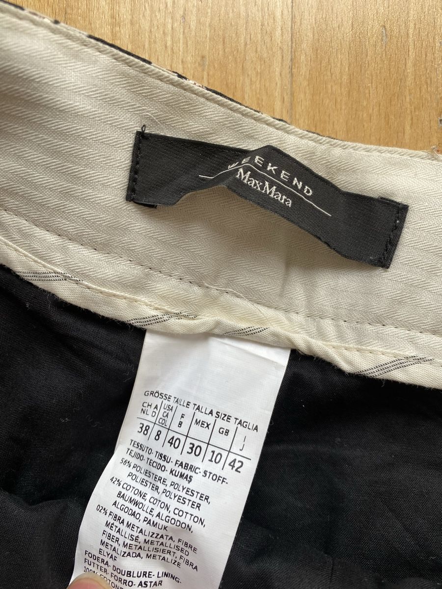 Max Mara Pantaloni: Max Mara Weekend Hose – Usato da Zürich venduto da schregen 1