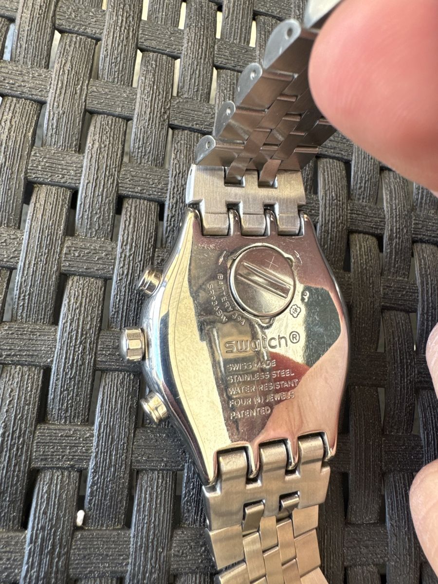 Swatch Orologi: Swatch iron Chronograph – Nuovo (secondo la descrizione) da Esslingen venduto da Filipecancela 3