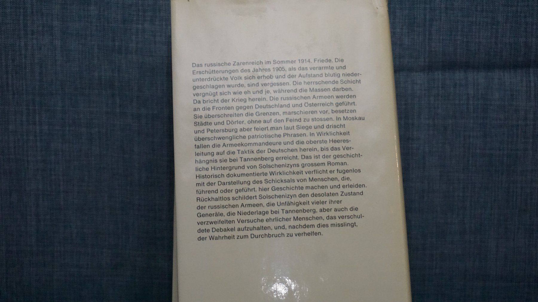 Libri: Solschenizyn - August Vierzehn – Usato da Diessbach b. Büren venduto da Crocharry 1