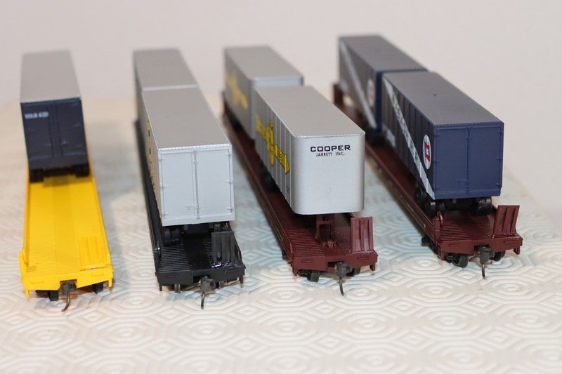 Trains électriques: 4 US Güterwagen ( 546 ) – D'occasion à Kerzers par Winu64 5