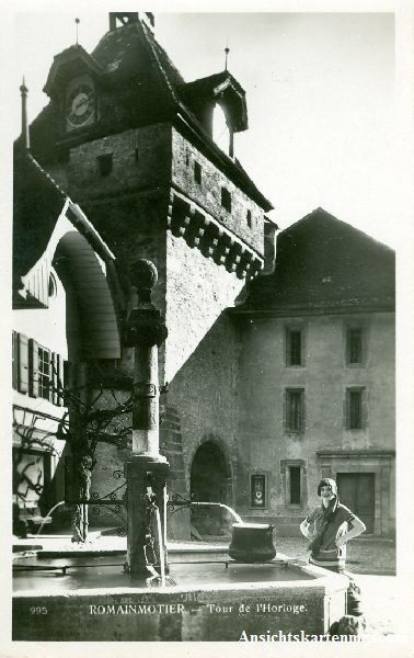 Cartoline postali: Romainmôtier + 1941 Feldpost – Usato da Emmenbrücke venduto da teestube