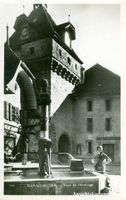 Romainmôtier + 1941 Feldpost