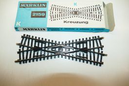 Märklin H0: K-Gleis Kreuzung K.Nr. 2159