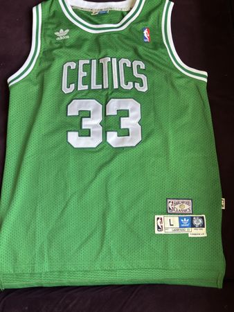 Boston Celtics Larry Bird Trikot Grösse L Adidas Hardwood Cl