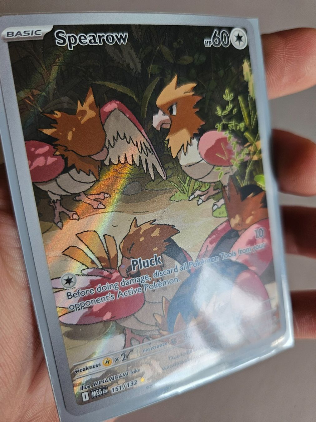 Pokémon Carte collezionabili: Pokémon Spearrow Karte 151/132 – Usato da Basel venduto da True_Hofer_Store 1