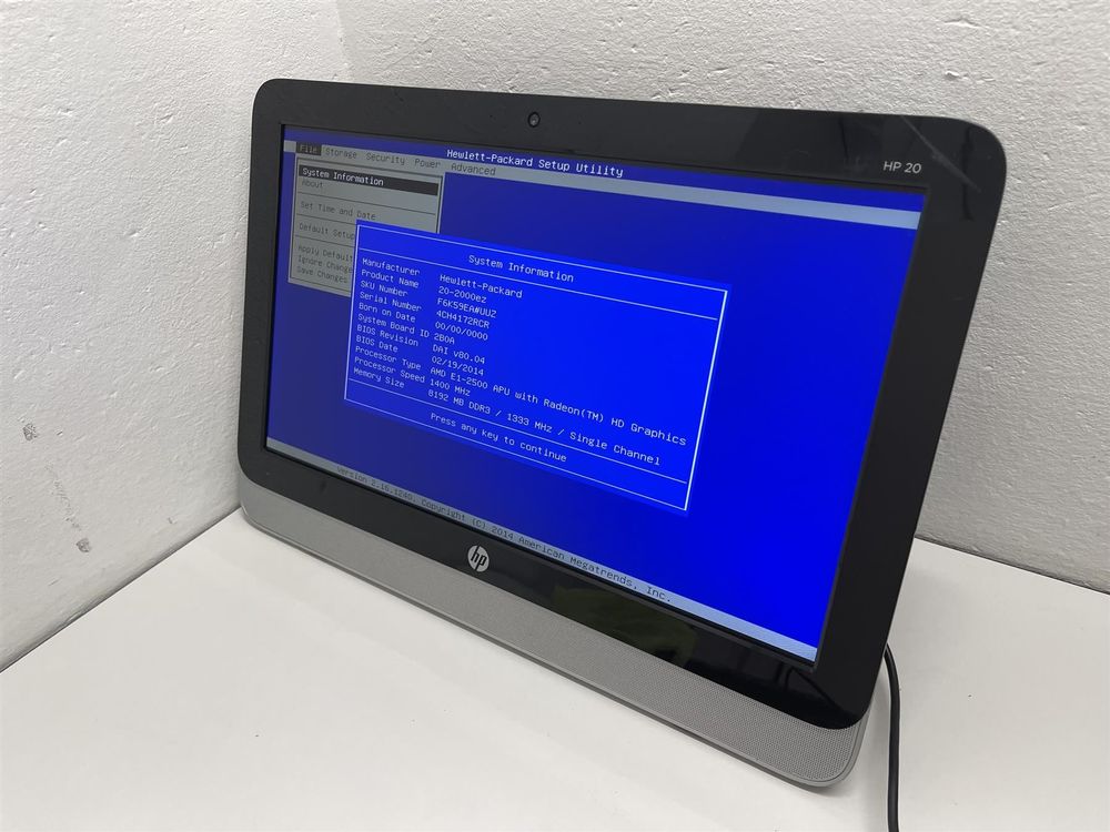 HP 20 ALL in One PC Kaufen auf Ricardo