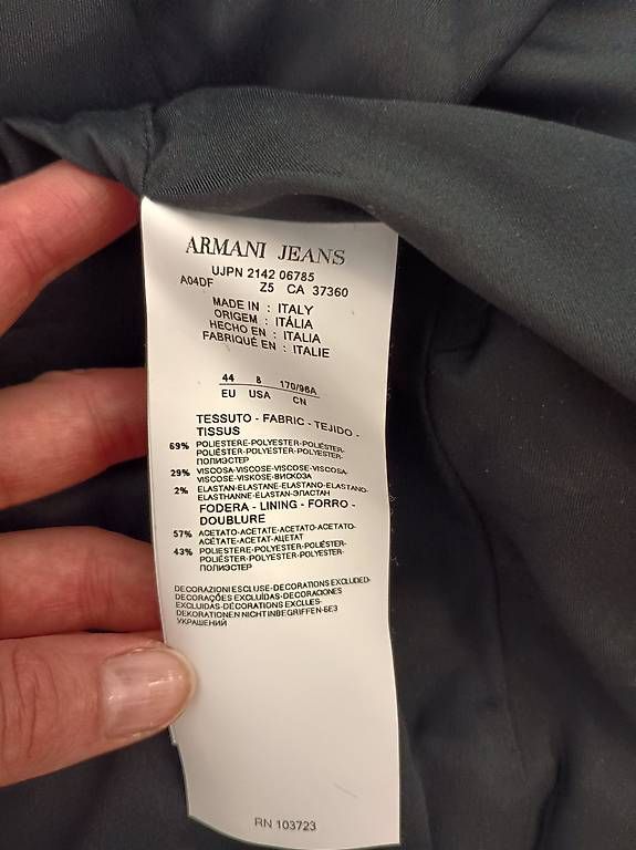Vestiti: Zweiteiliges Kleid von Armani Jeans – Usato da Zürich venduto da Melianea 4