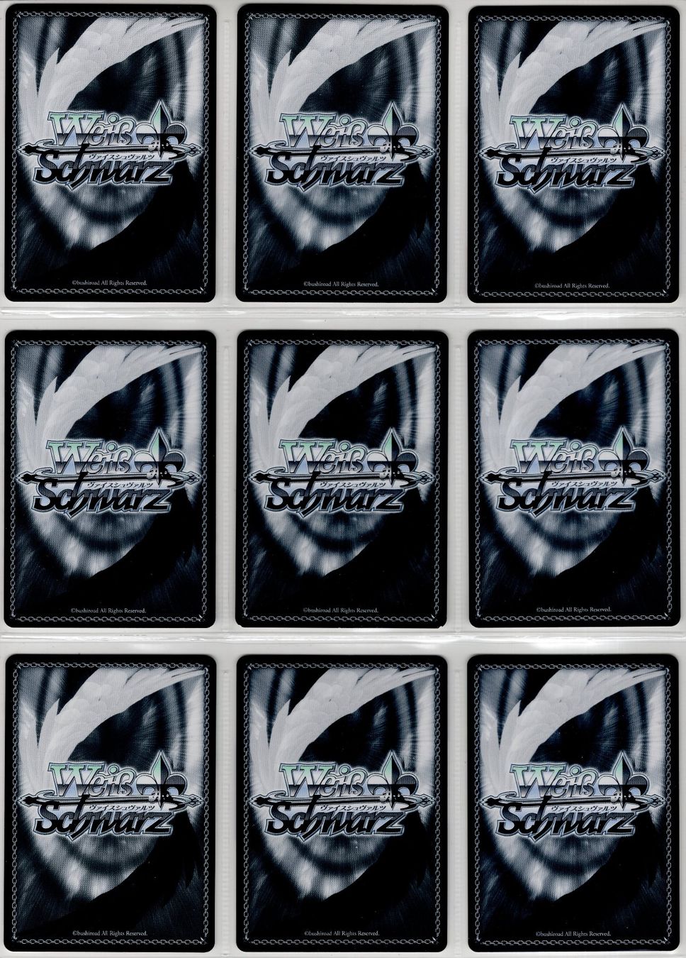 Carte collezionabili: 9 diverse Weiss Schwarz Sammelkarten – Usato da Eglisau venduto da Chperfins 1