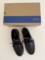 Clarks SKU 8100260 Clarks Berwick Seam Black Derby Aus Leder