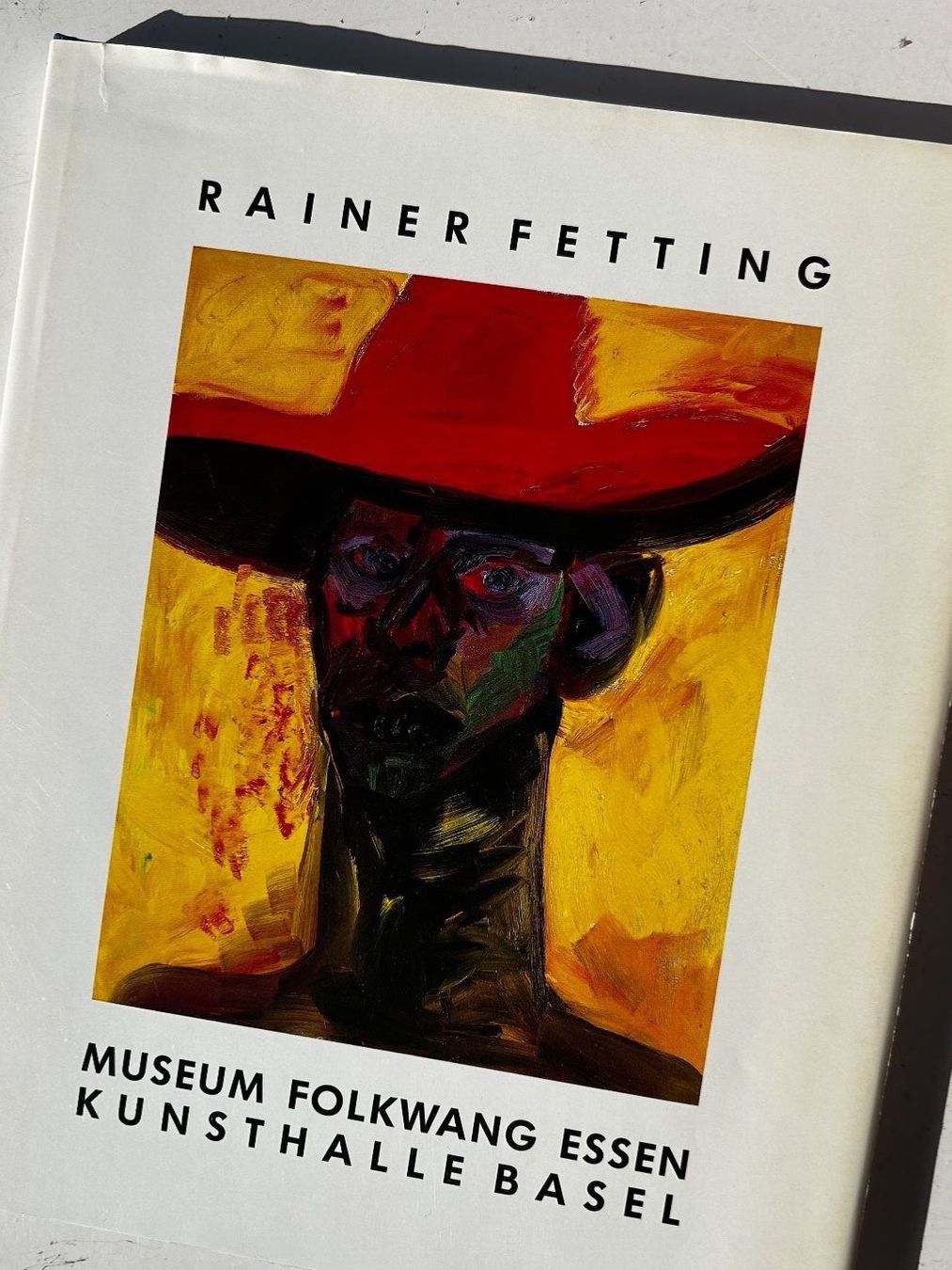 Bücher: Rainer FETTING. Museum Folkwang Essen + Kunsthalle Basel – Gebraucht aus Zürich von Coffeetable88