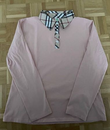 Poloshirt mit Kragen Muster Burberry