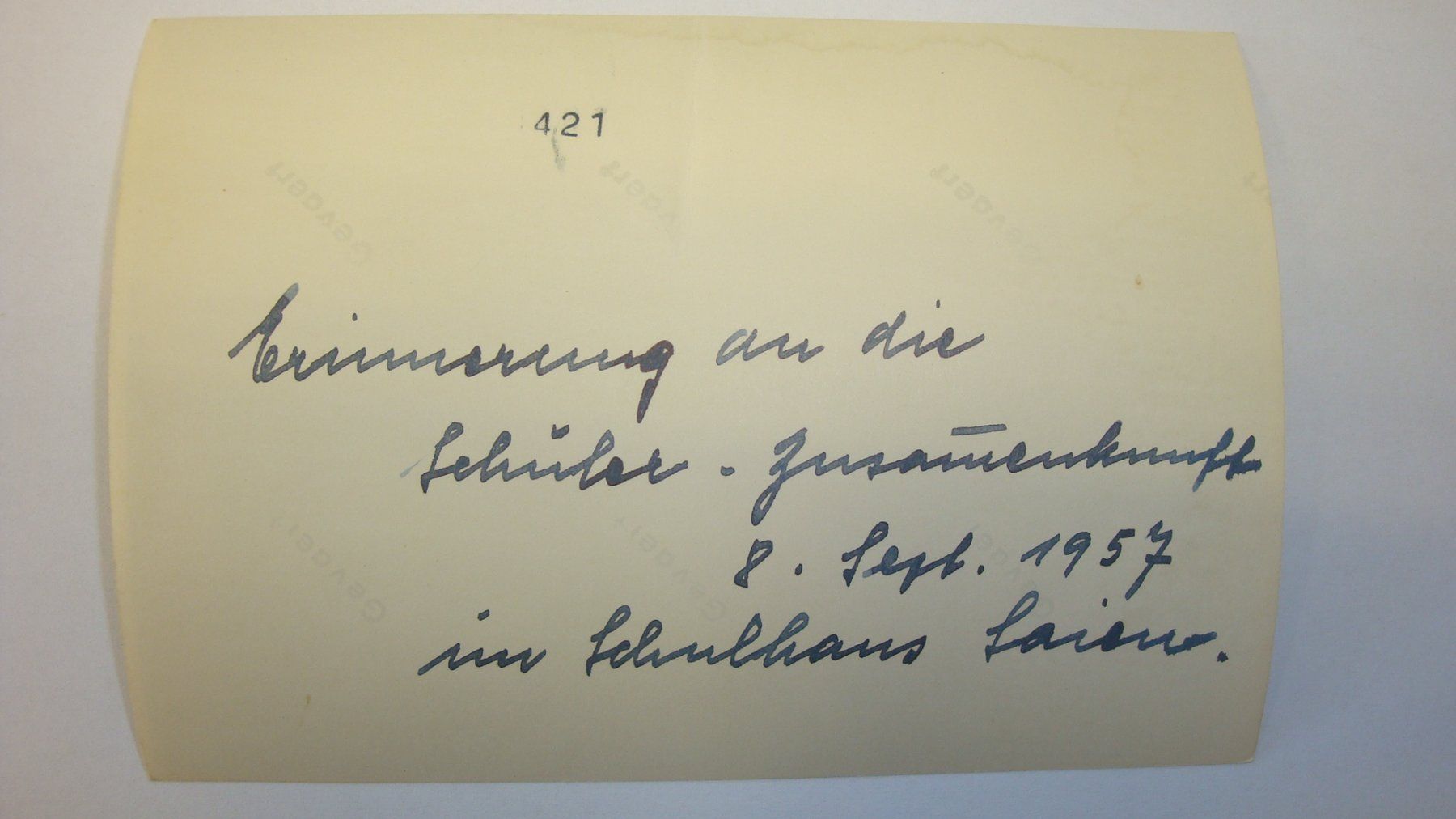 Cartoline postali: Ansichtkarte Schulhaus Saien Urnäsch – Usato da Schönengrund venduto da cola04 1