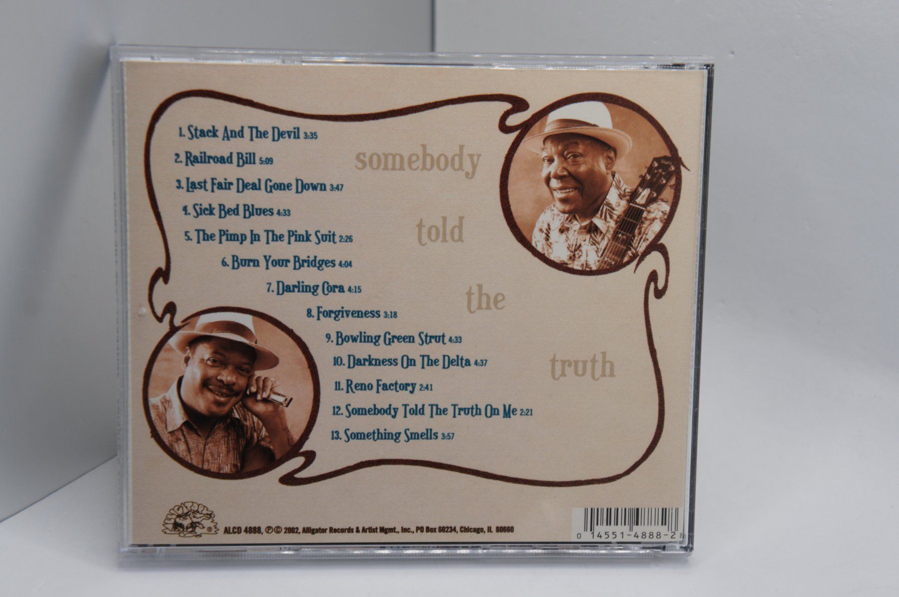 CD: CD : Cephas & Wiggins – Somebody Told The Truth – Usato da Ernetschwil venduto da luisvonerni 1