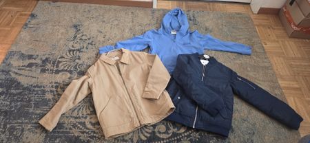 2Kinderjacken und Hoodie H&M Tom Tailor Grösse 128-134