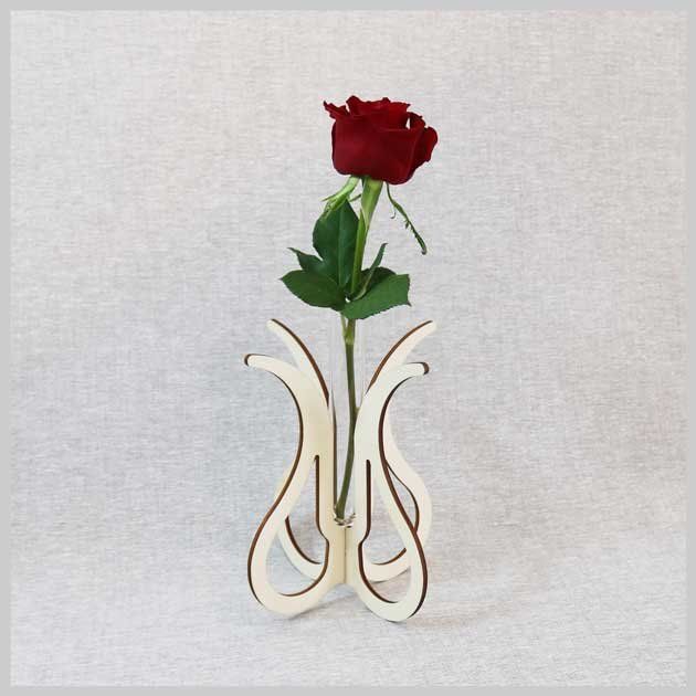 Vasen & Gefässe: Blumenvase "Blume" - Geschenkidee für eine Blume – Neu und originalverpackt aus Schwyz von Riba6367 1