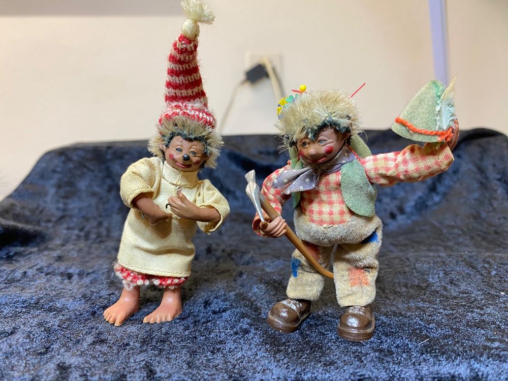 Alte Peter Mecki Figuren: Wanderer, Schlafmütze (Gebraucht) in Rüti ZH ...