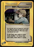 Bill's Maintenance Expedition Base Set 137/165 Pokemon EN
