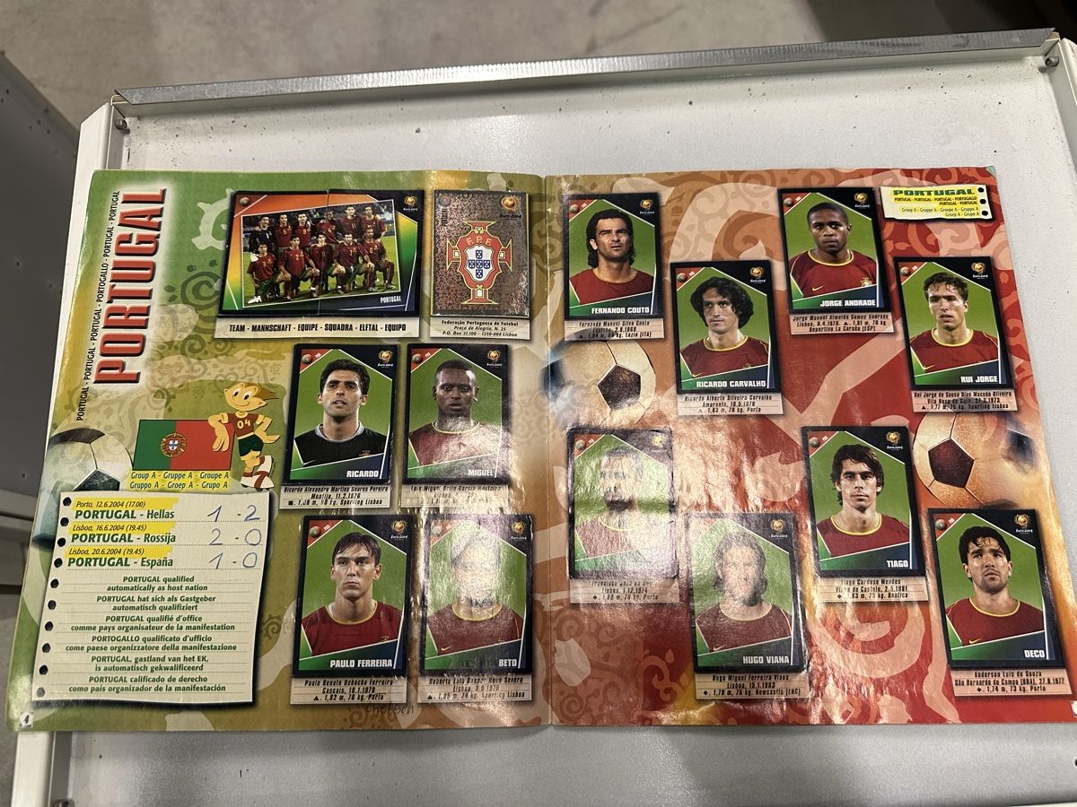Panini Album: Panini Album Euro 2004 – Usato da Chur venduto da Sim7000 2