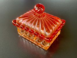 Kristallglas Dose „Baccarat“