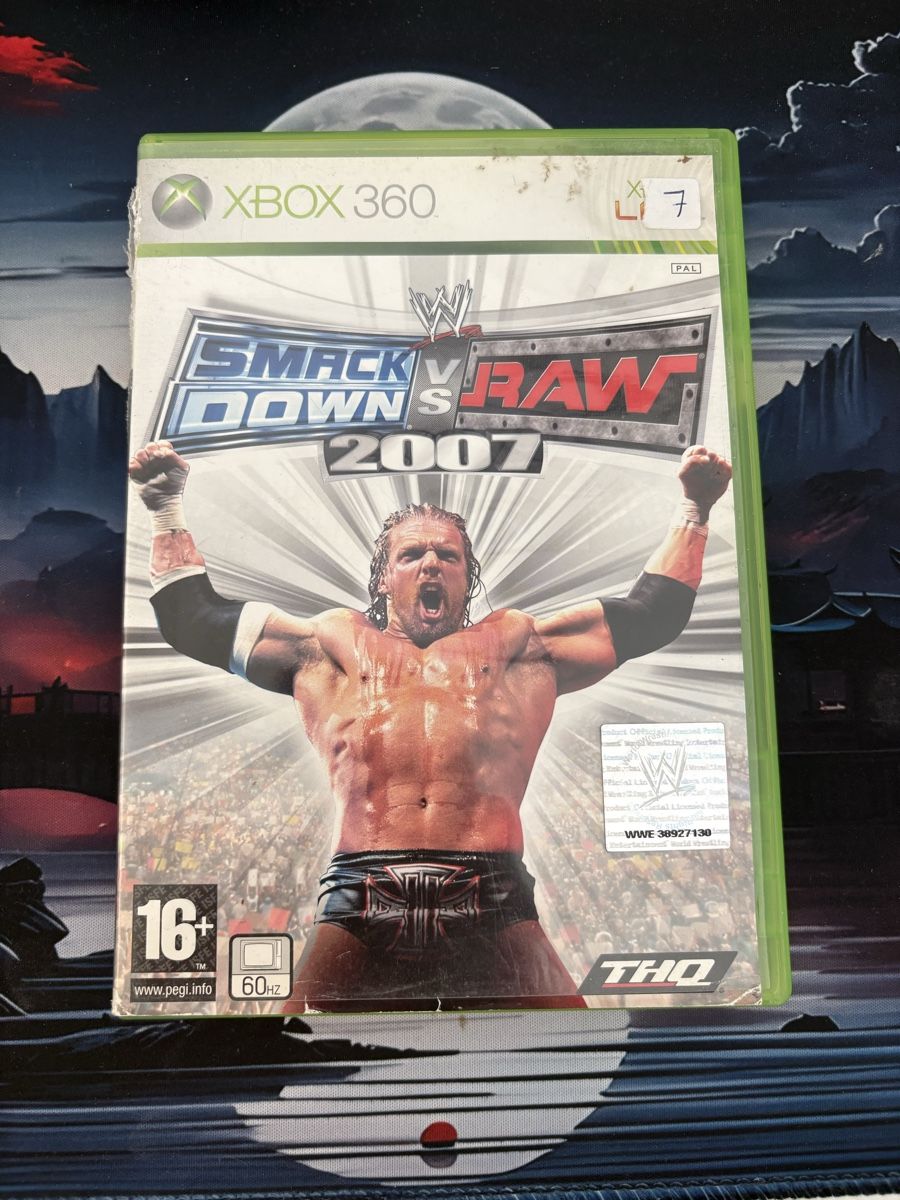 Microsoft Spiele: Jeu WWE SmackDown vs Raw 2007 pour console Xbox 360 – Gebraucht aus Thônex von LaBoutiqueduRems31