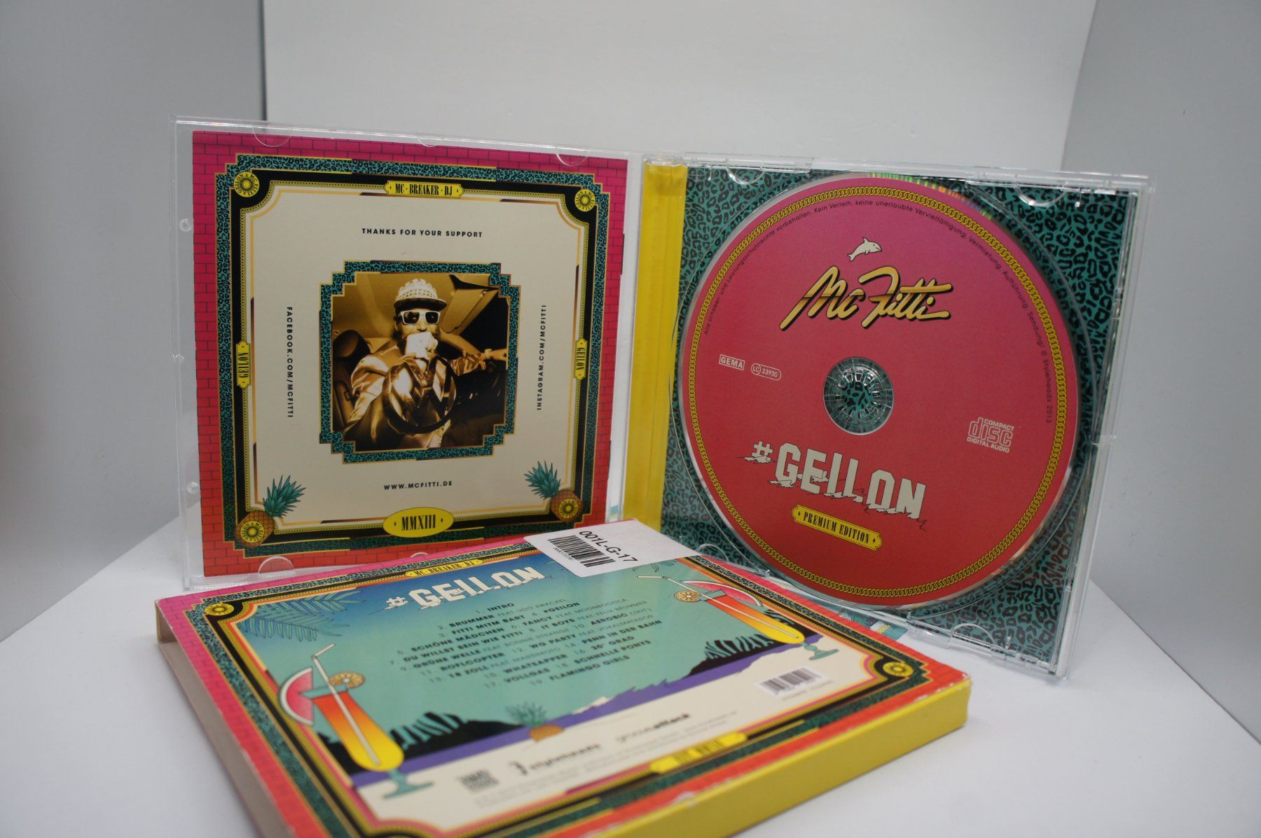 CD: CD MC Fitti – #Geilon – Usato da Ernetschwil venduto da luisvonerni 2