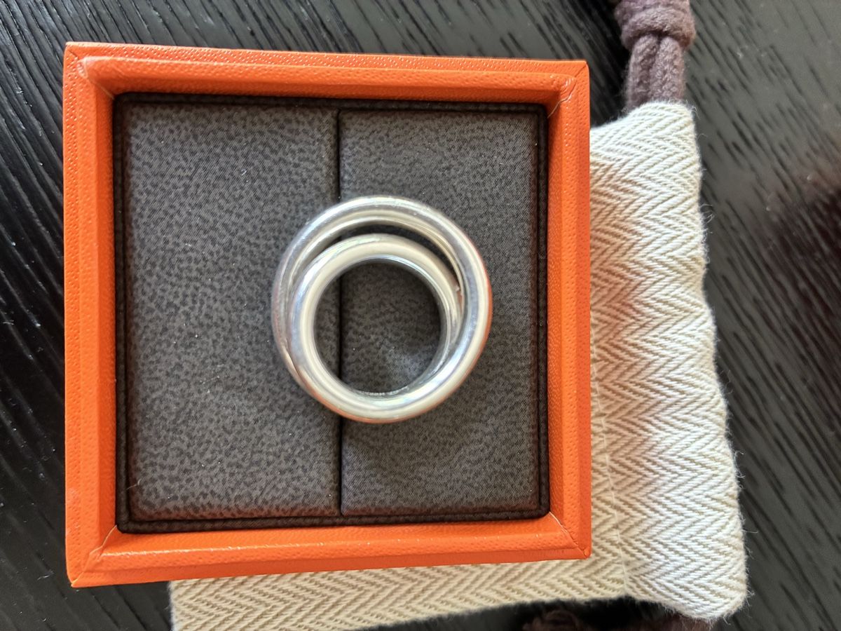 Hermès Anelli: Hermès „vertige“ ring. Size 48 – Usato da Zürich venduto da BobJones 4