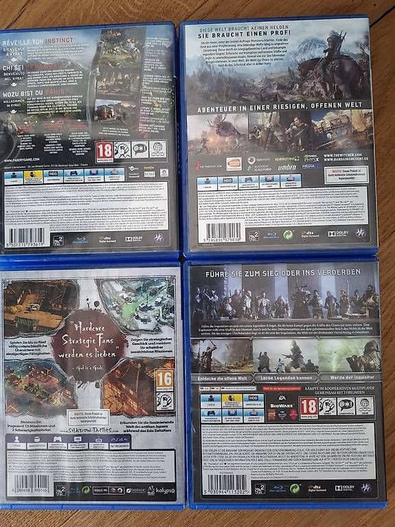 Jeux: Div. PS4 Spiele – D'occasion à Dielsdorf par cmo_c6hy 1