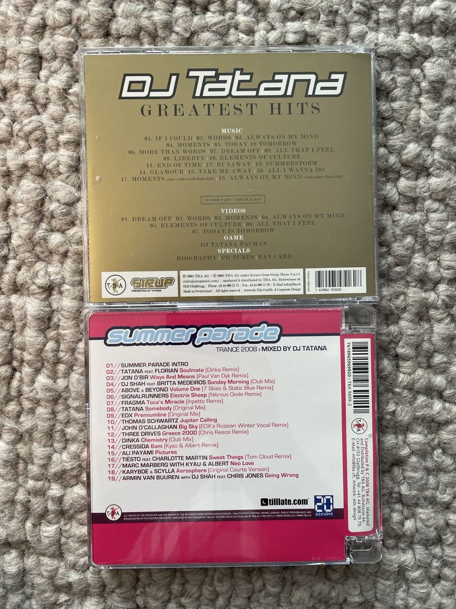 CD: 2x DJ Tatana – Usato da Reinach AG venduto da trigger7811 1