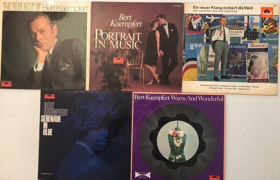 Dischi in vinile: 5x LP Bert Kaempfert – Usato da Grüningen venduto da azulvinyl