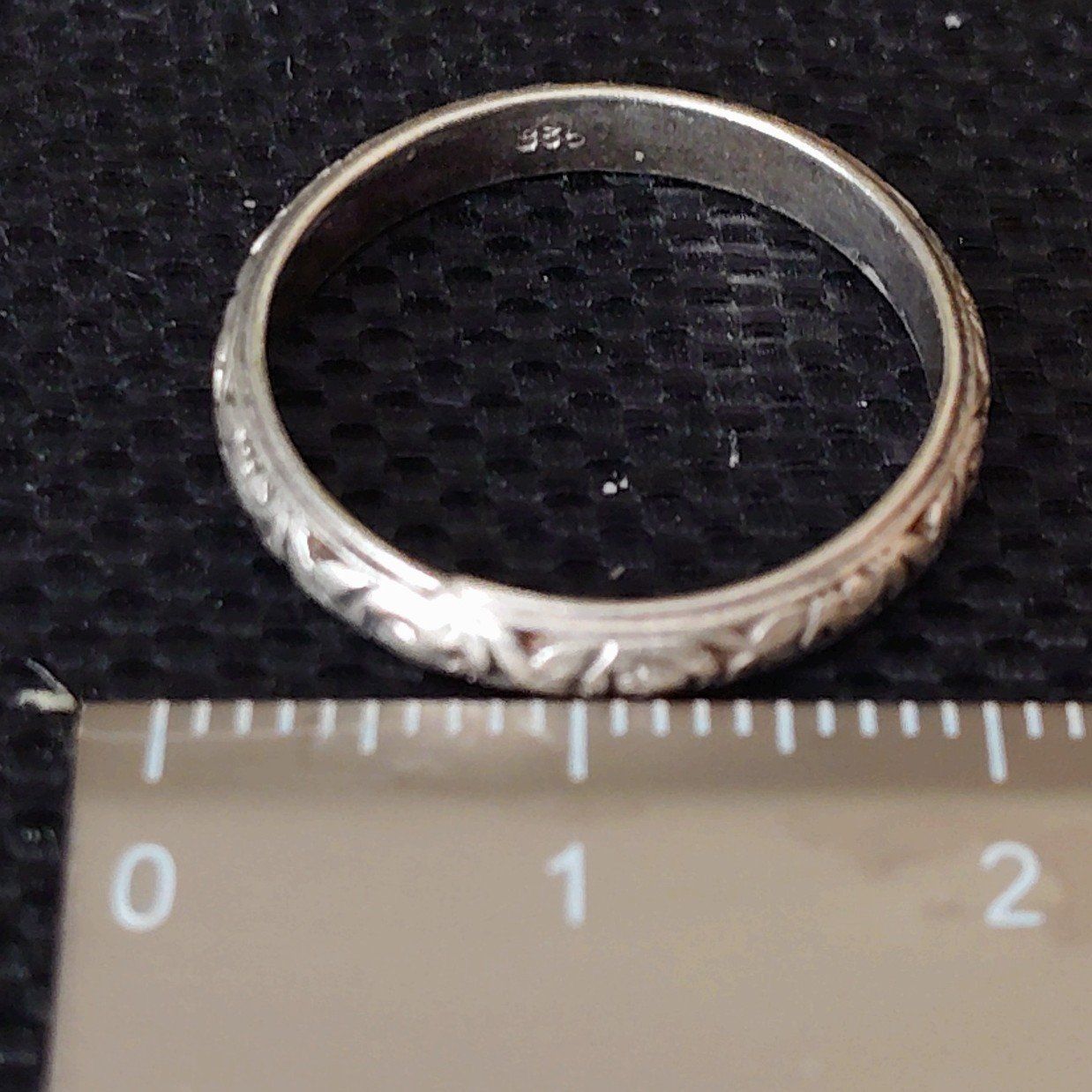 Anelli: Alter Art Deco Silber Ring / 835er Silber – Usato da Allschwil venduto da Swisstoybox 1