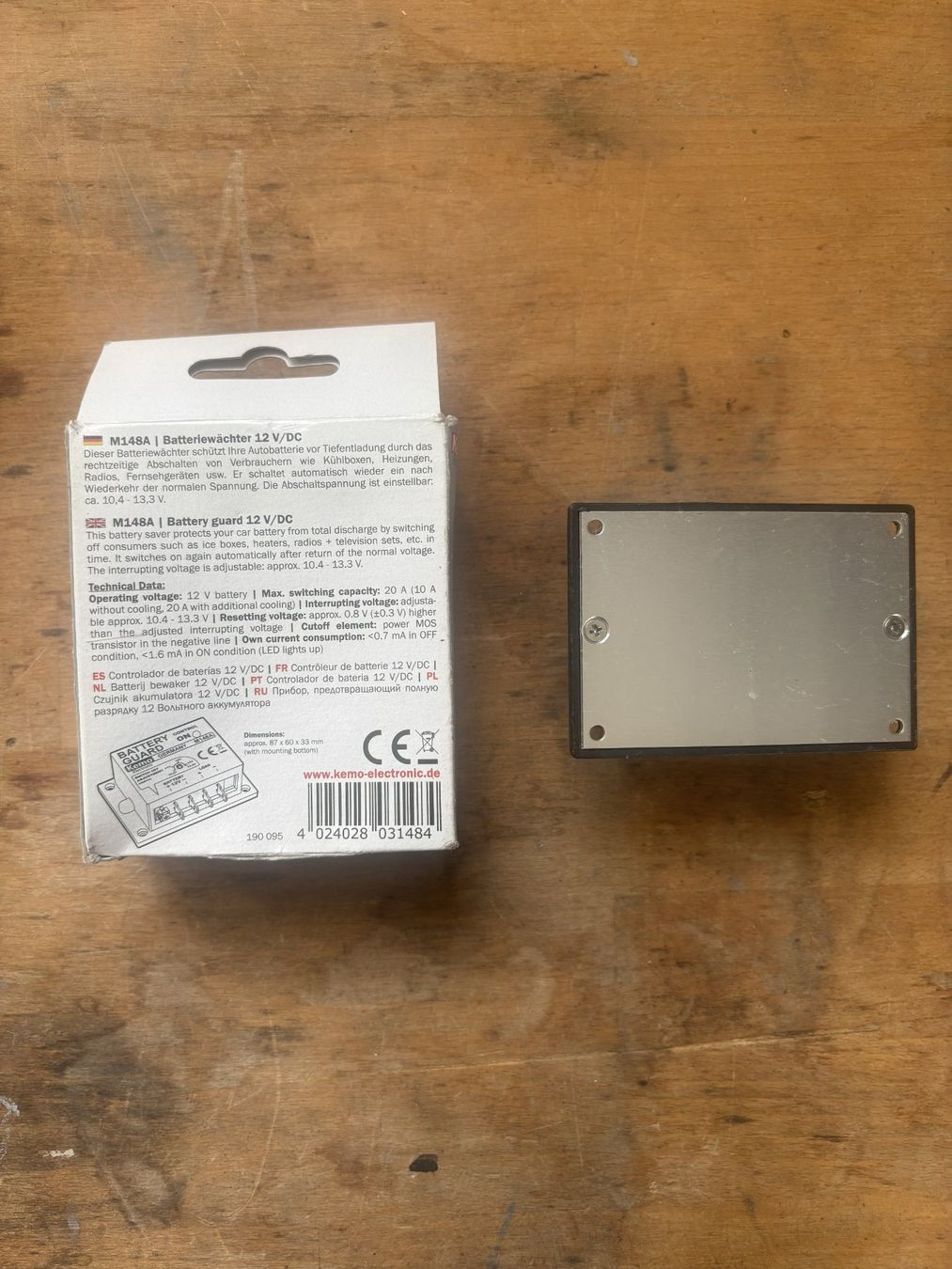 Elektronikbauteile: Kemo Batteriewächter Baustein M148A – Neu und originalverpackt aus Winterthur von Zitronenbaum_6 1
