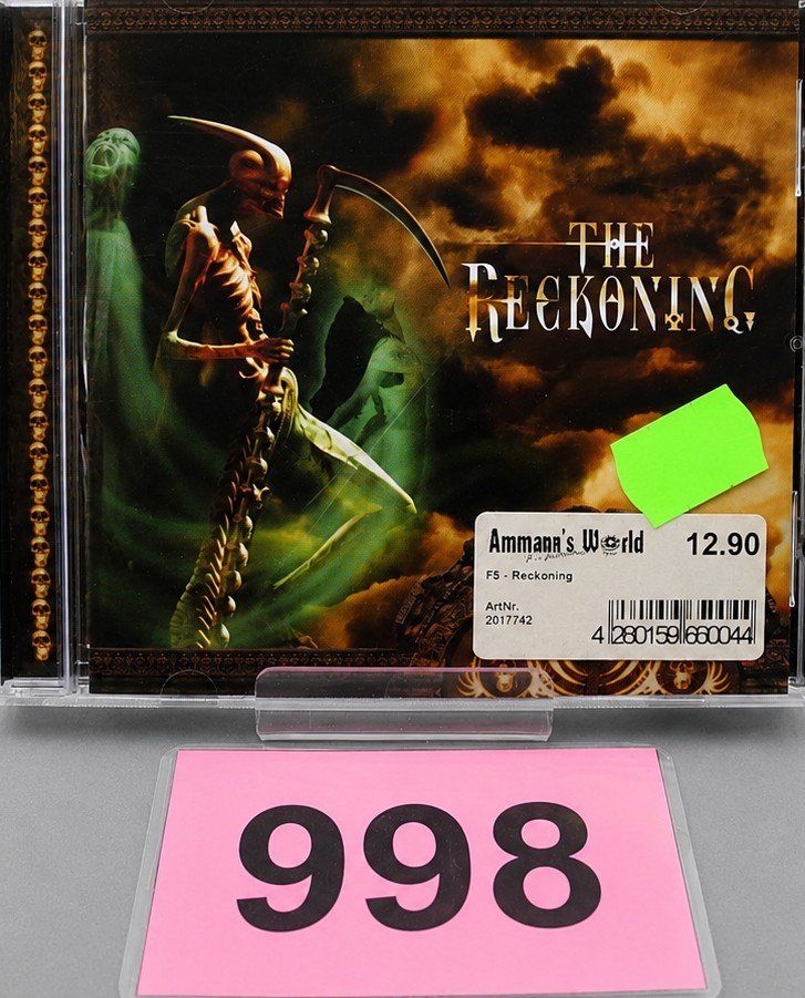 CDs: CD F5 - "The Reckoning", Nr. 998 – Neu (gemäss Beschreibung) aus Kottwil von Crazyrolf