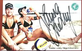 Laura Ludwig & Kira Walkenhorst Autogramme Beachvolleyball