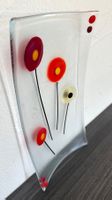 Schale Fusing Glas Schmelzglas leichte Wölbung