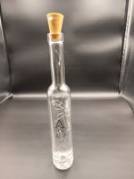 Deko Flasche mit LED Licht Korken gebraucht 